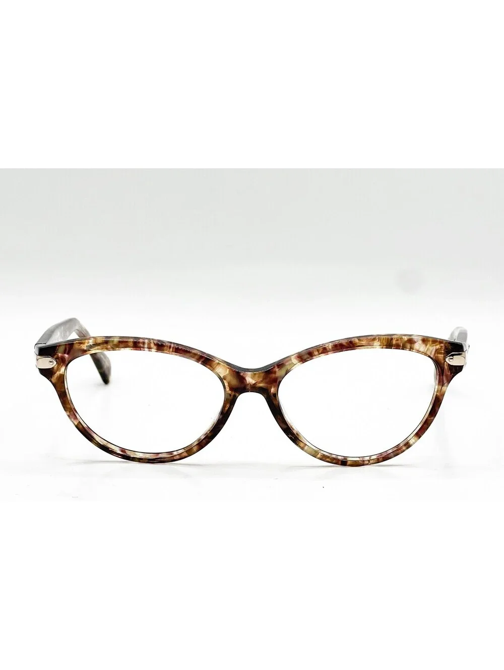 Coach HC 6066 5287 Light Brown Cat Eye Authentic Eyeglass Frames 51-15